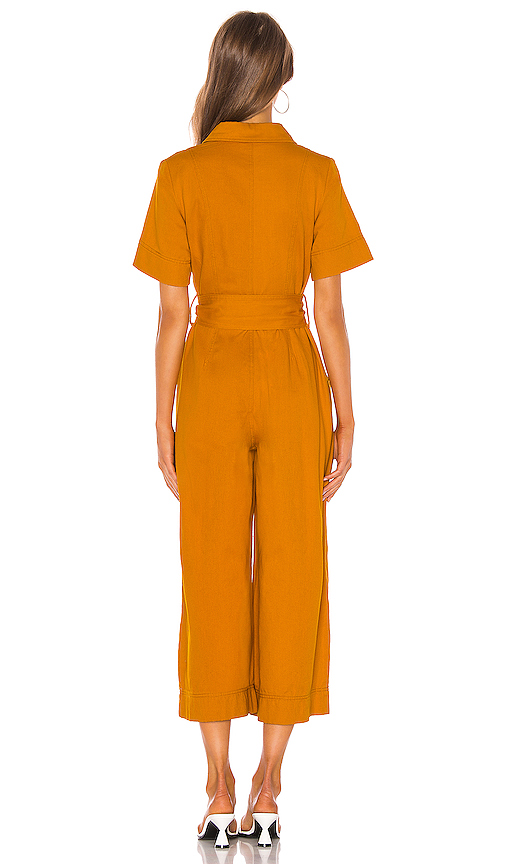 c/meo regardless jumpsuit – mustard | revolve