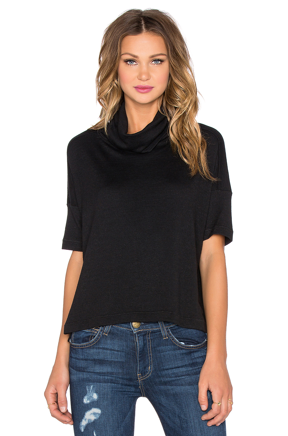 rag & bone blake t恤 – 黑色 | revolve