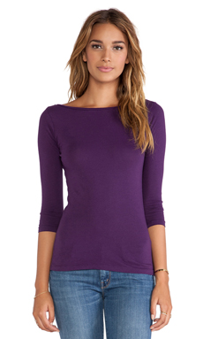 bobi 长袖t恤 – 绛紫色 | revolve