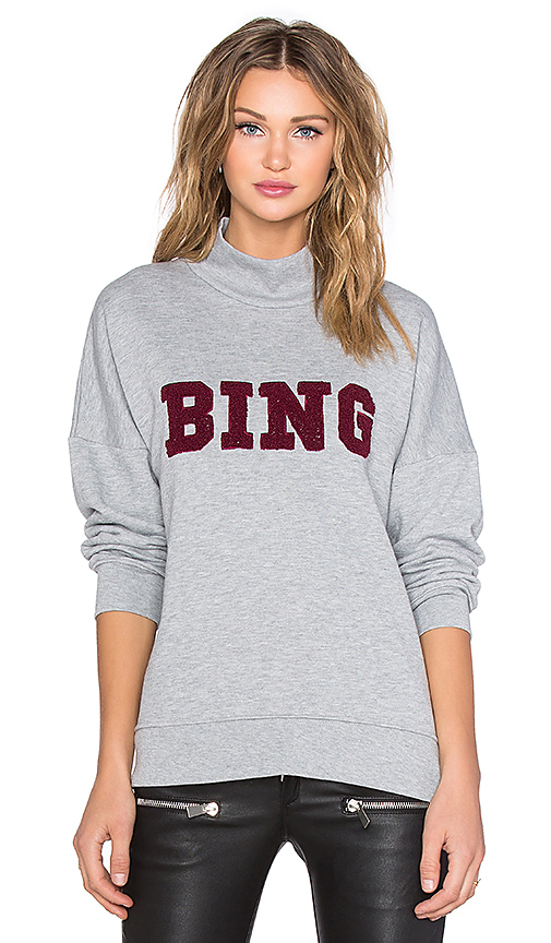 anine bing bing 宽松毛衣 – grey | revolve