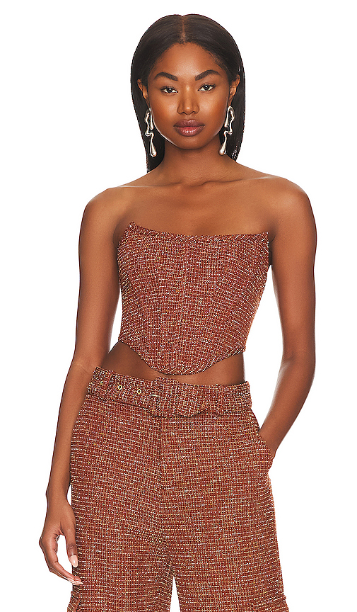 Camila Satin Effect Corset