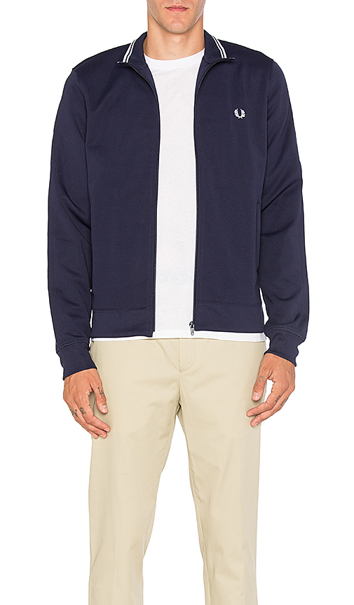 漏斗领田径夹克                   fred perry