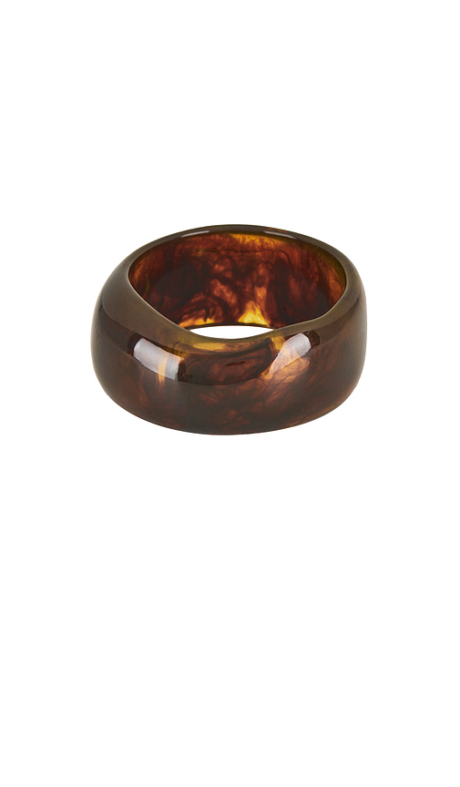 Heaven Mayhem Kaia Bangle in Burnt Orange