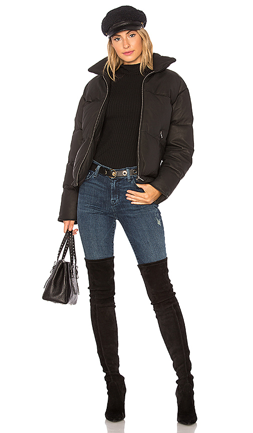 june 羽绒服 – black | revolve