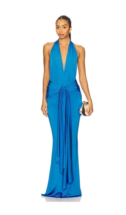 Lovers and Friends Coralie Gown in Electric Blue