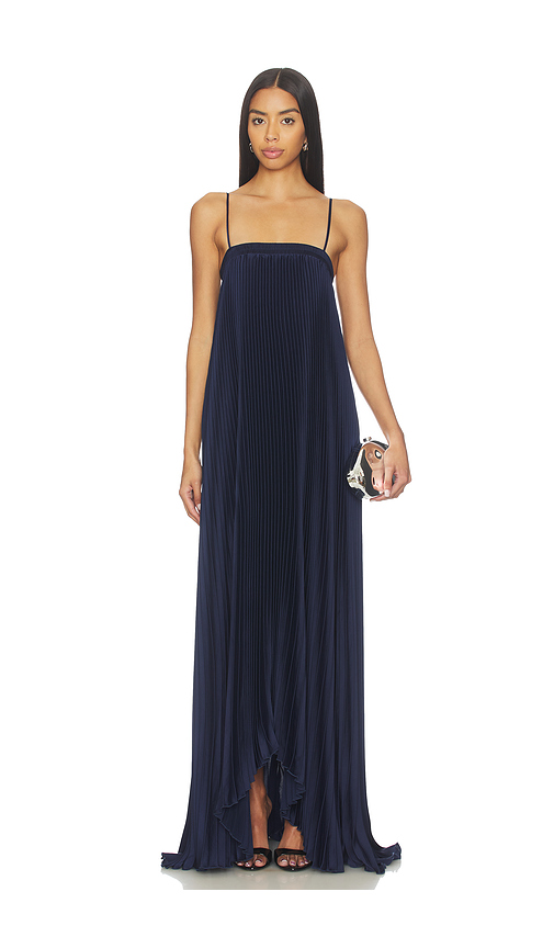 Lovers and Friends Mae Gown in Navy