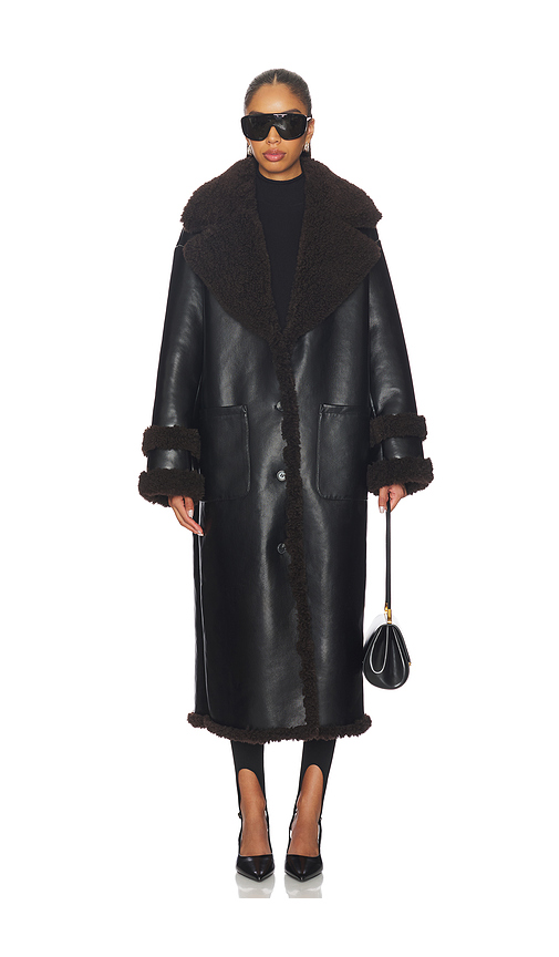 Irving Faux Leather Coat | Lovers + Friends