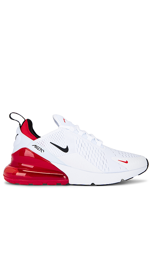 270 nike white and red