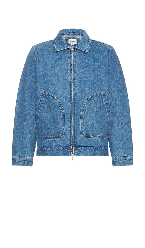 LONG CASUAL JACKET WITH POCKETS SLAVE TO THE RHYTHM