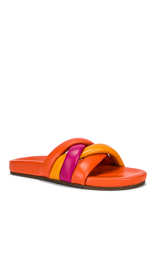 Seychelles Low Key Glow Up Slides In Tangerine | ModeSens