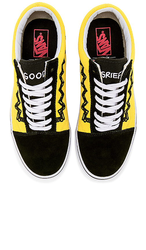 vans old skool peanuts charlie brown 