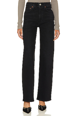 Harper Mid Rise Wide Straight Jeans AGOLDE
