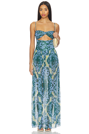 x REVOLVE Malay Kew Dress Agua Bendita