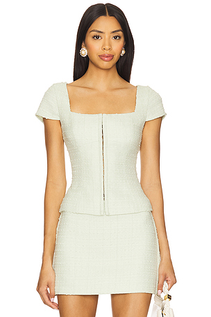 Short Sleeve Antonia Top Amanda Uprichard