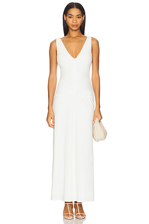 فستان ماكسي مطوي ABIGAIL Bec + Bridge