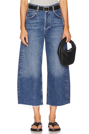 Ayla Undone Hem Crop Jeans Citizens of Humanity