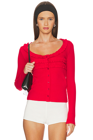 VARSHA カーディガン Damson Madder