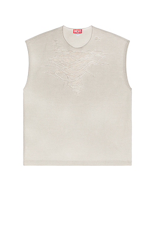 Sleeveless Distressed Sweater Diesel