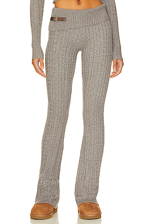 FLEUR 绞花针织长裤 Frankies Bikinis