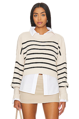 JERSEY CORTO FREE PEOPLE STRIPE EASY STREET Free People