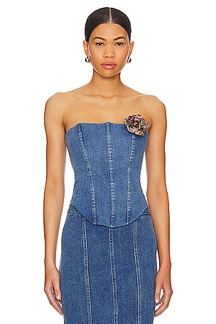 LUDA ビスチェトップ MAJORELLE