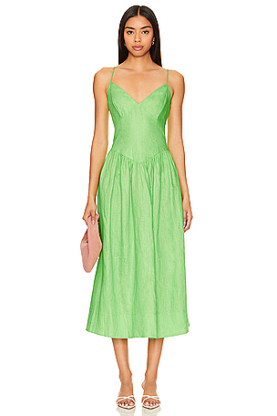 SOPHIE ミディ丈ドレス Rhode