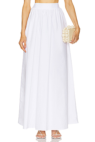 ロングポプリンスカート Susana Monaco