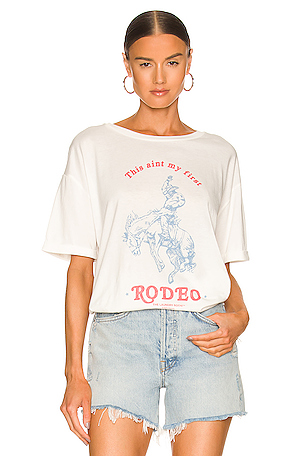 This Ain't My First Rodeo Oversized Tee The Laundry Room