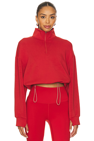 Sian Cropped Half Zip Midlayer Varley