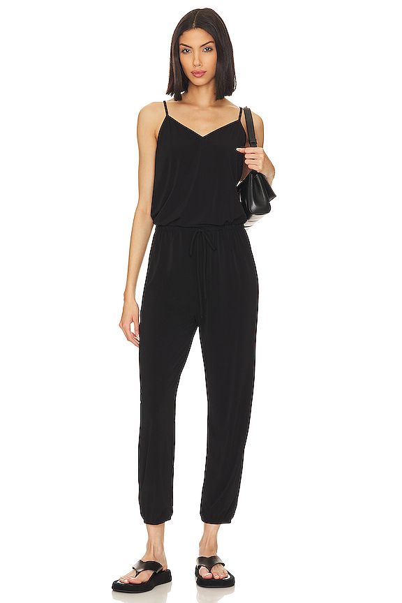 Drawstring Back Jumpsuit Lanston