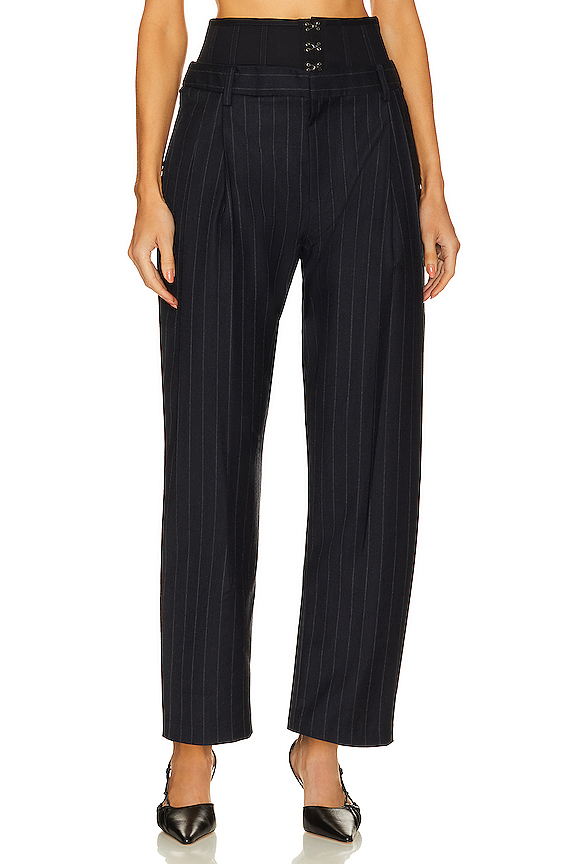 Silas Pinstripe Corset Trouser Marissa Webb