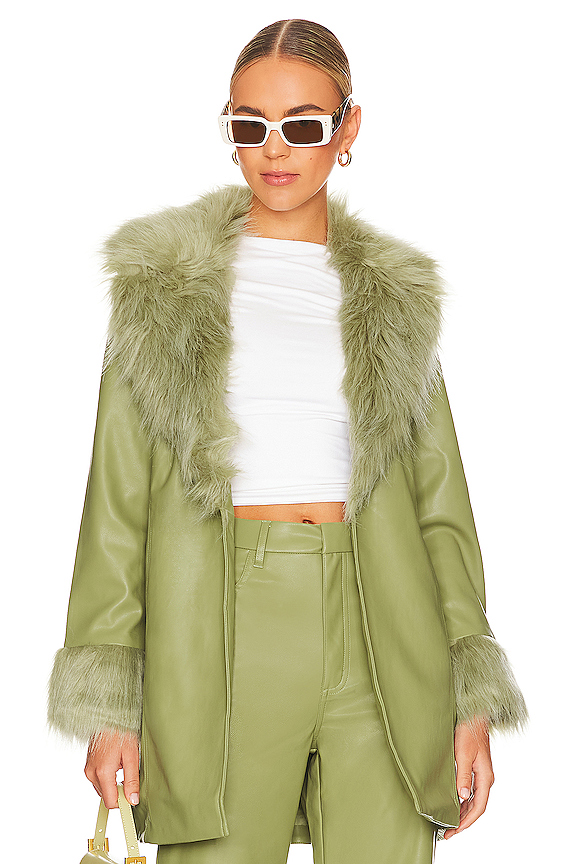 Penny Lane Faux Leather Jacket Show Me Your Mumu
