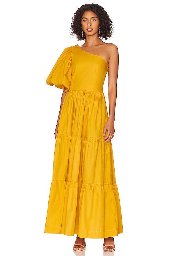 Exaggerated One Shoulder Gown SWF