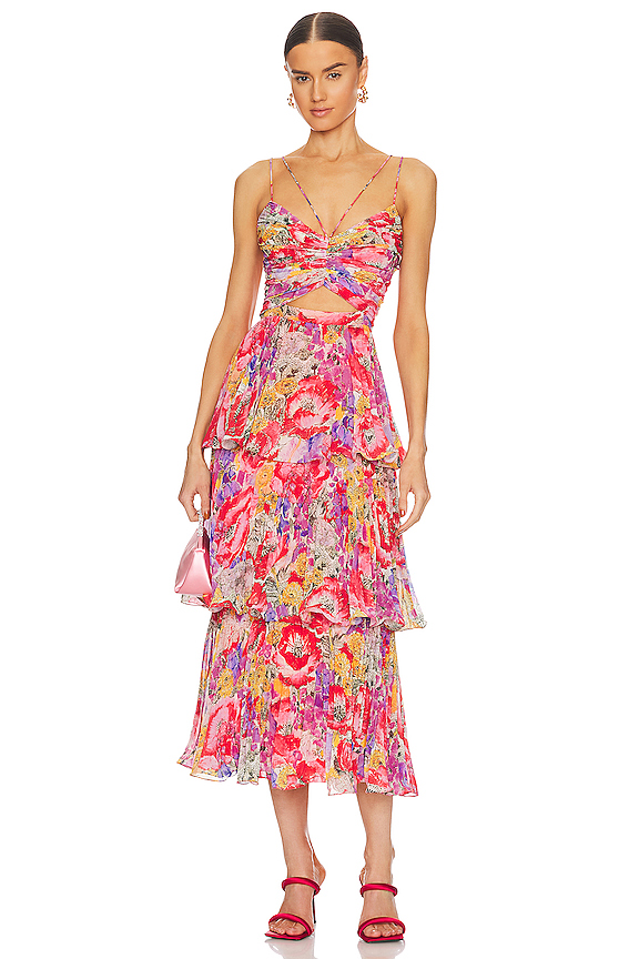 Luke Pleated Tier Dress AMUR