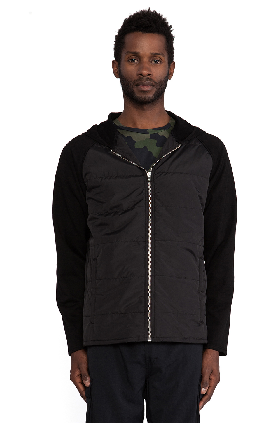 athletic recon jayhawk 夹克 – black | revolve