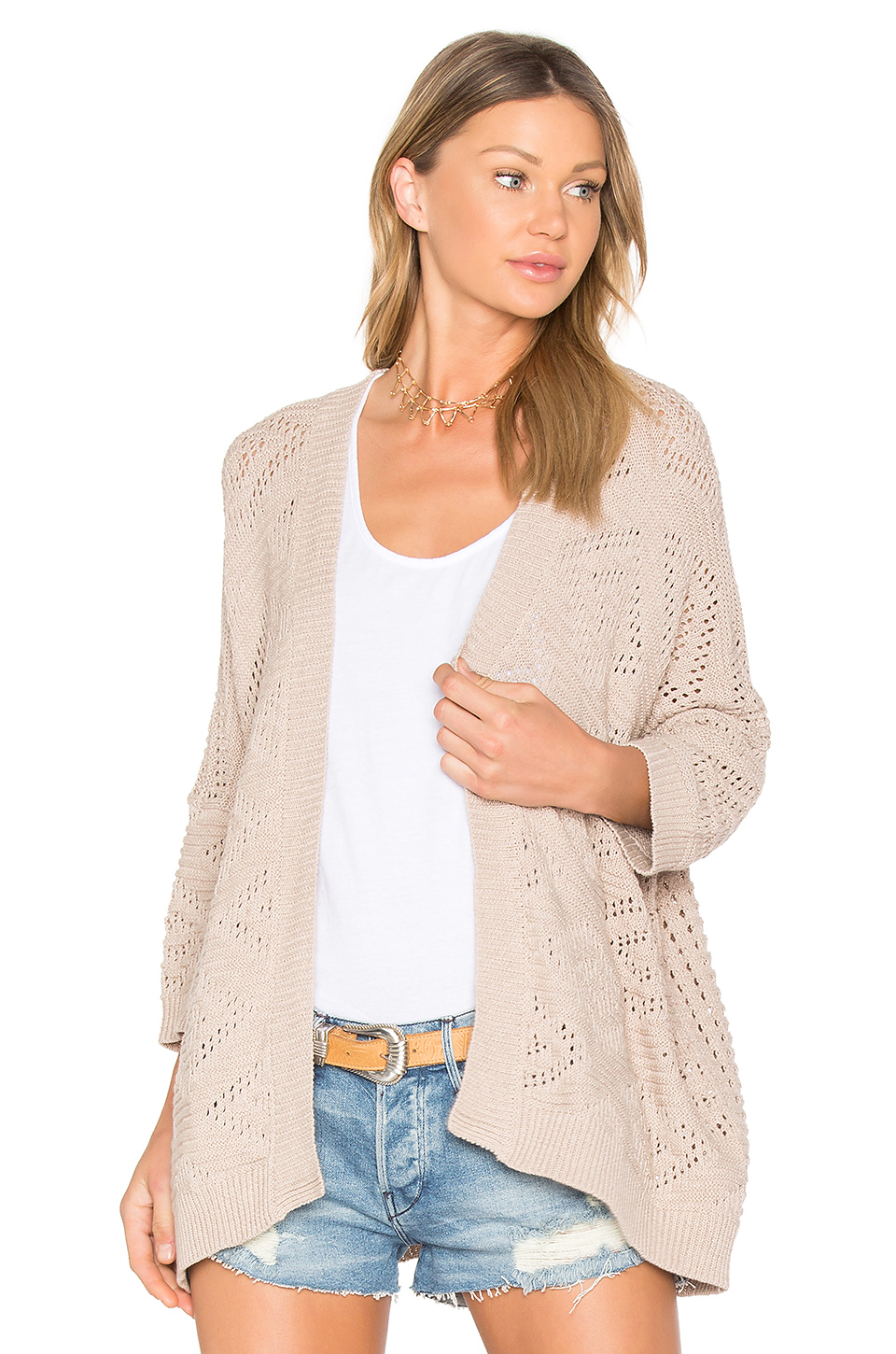 autumn cashmere 开襟针织开衫