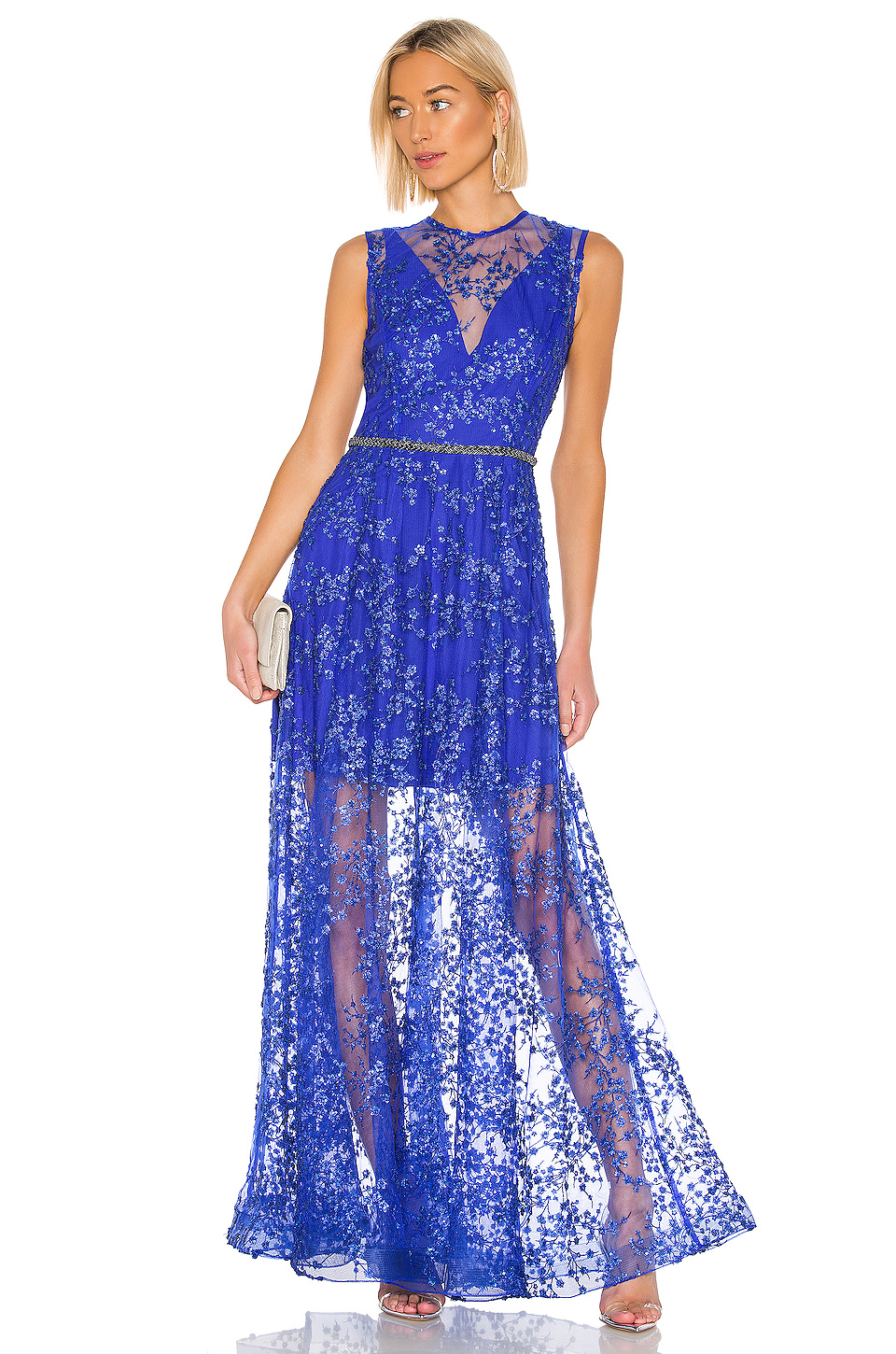 bronx and banco olympia 长裙 – 深蓝色 | revolve