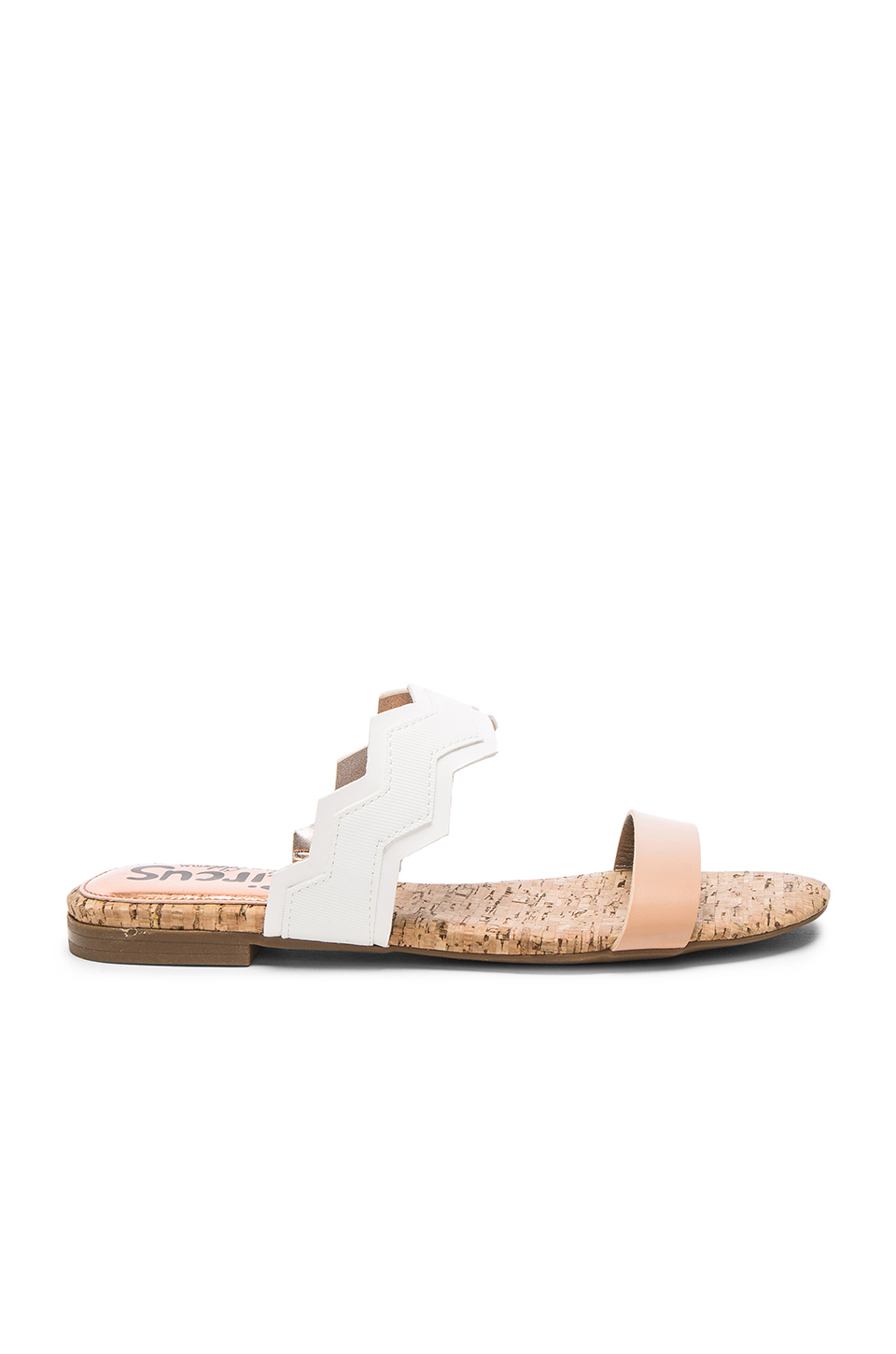 circus by sam edelman gia 凉鞋 – naked natural & stark white