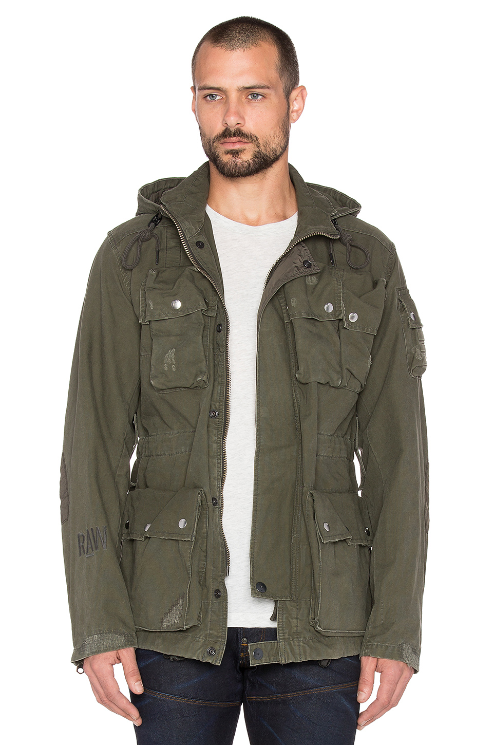 ospak hooded 兜帽夹克