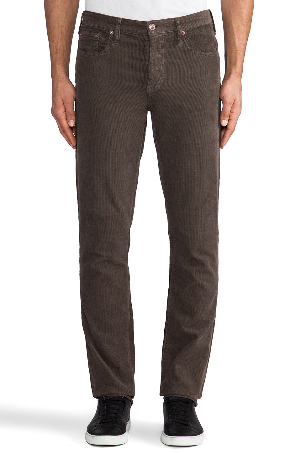 hartford 灯芯绒 – medium brown | revolve