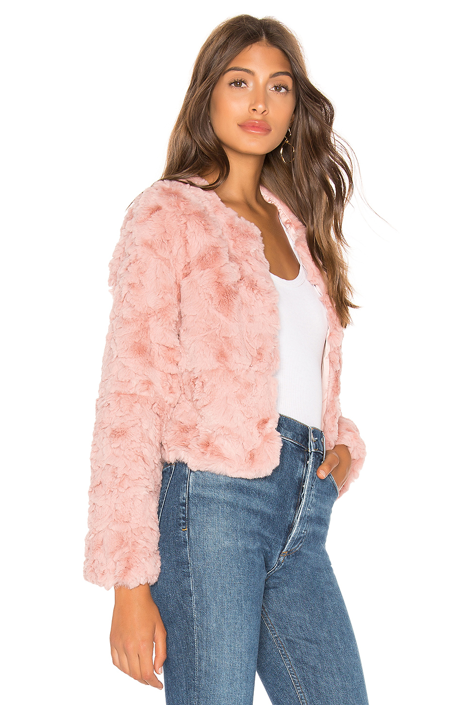 line & dot 夹克 – mauve | revolve