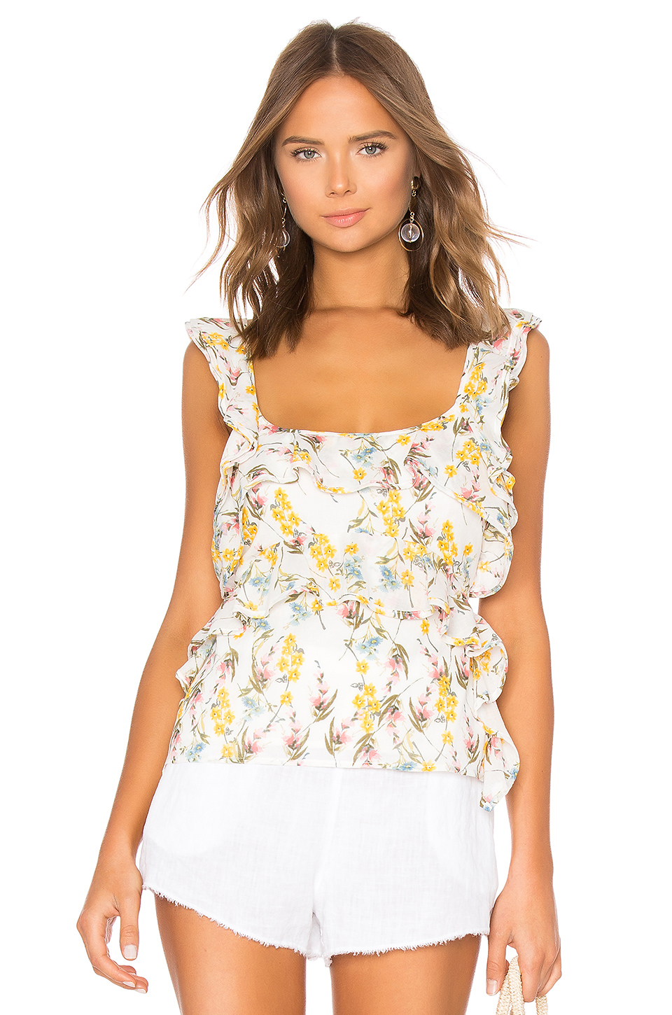 line & dot fleur 上装