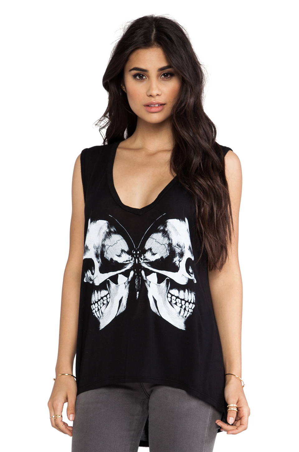 lauren moshi cindy daisy 笑脸? 无袖t恤