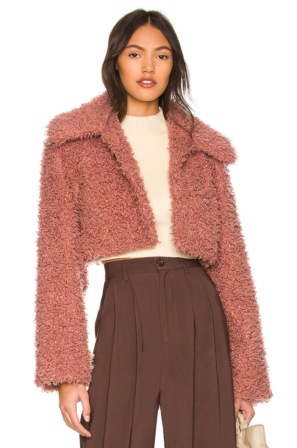 majorelle leandra 夹克 – 榛子色 | revolve