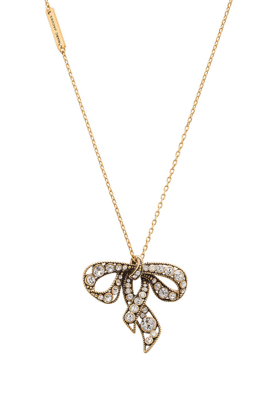 marc jacobs bow 项链