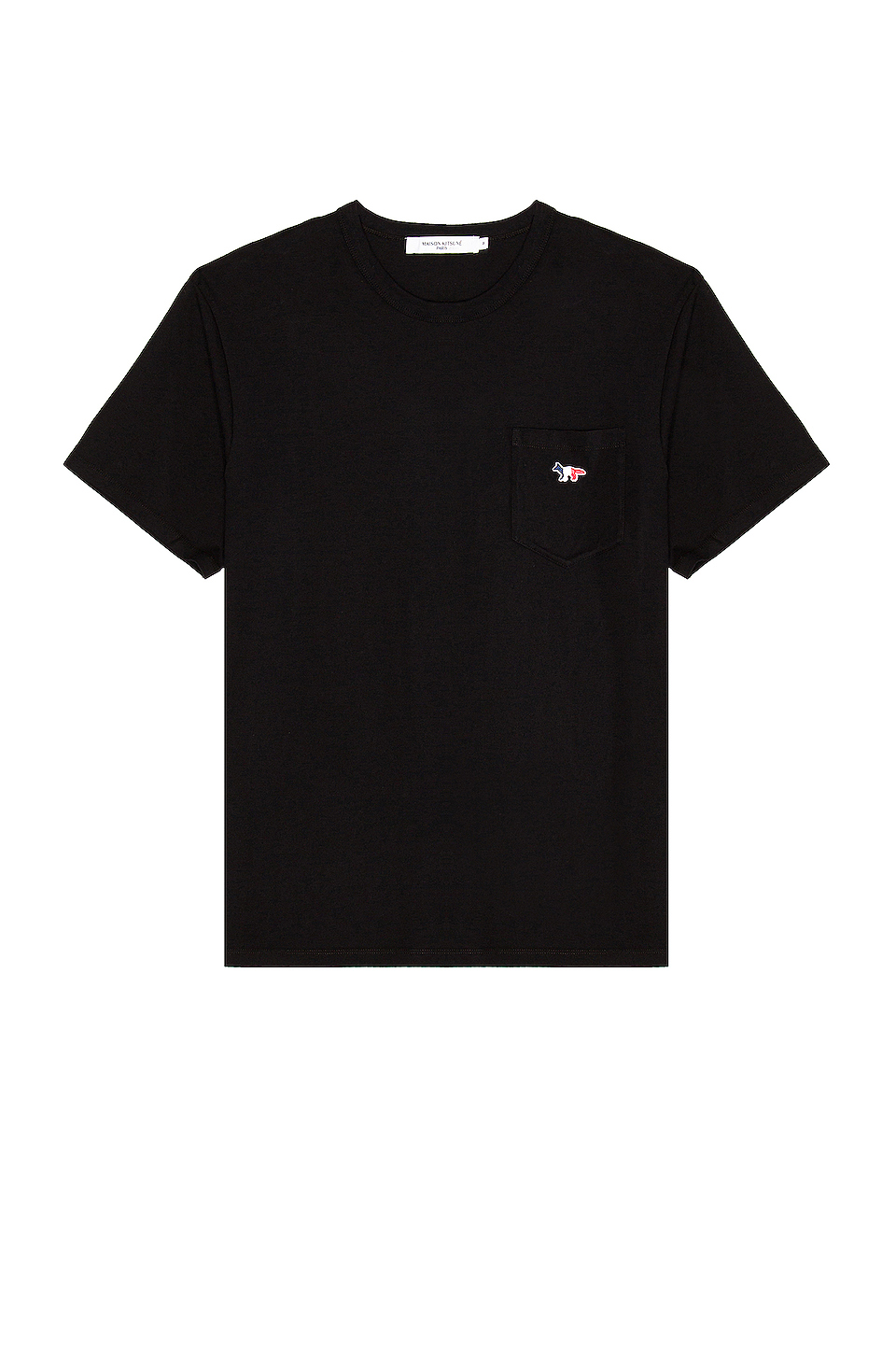 Tricolor Fox Patch Classic Pocket Tee-Shirt展示图