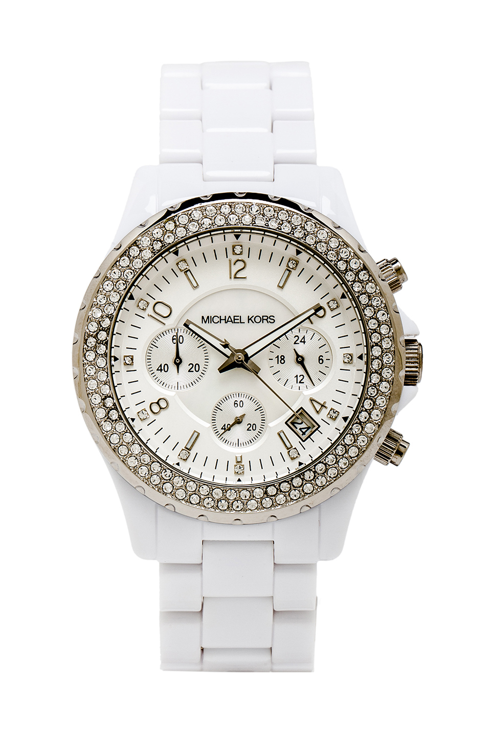 madison watch – white