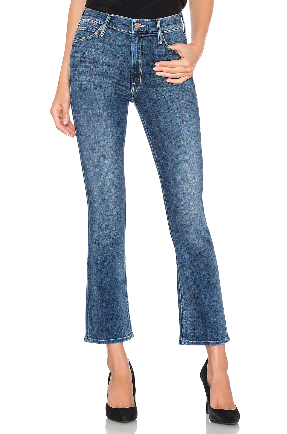 mid rise dazzler 直筒牛仔裤