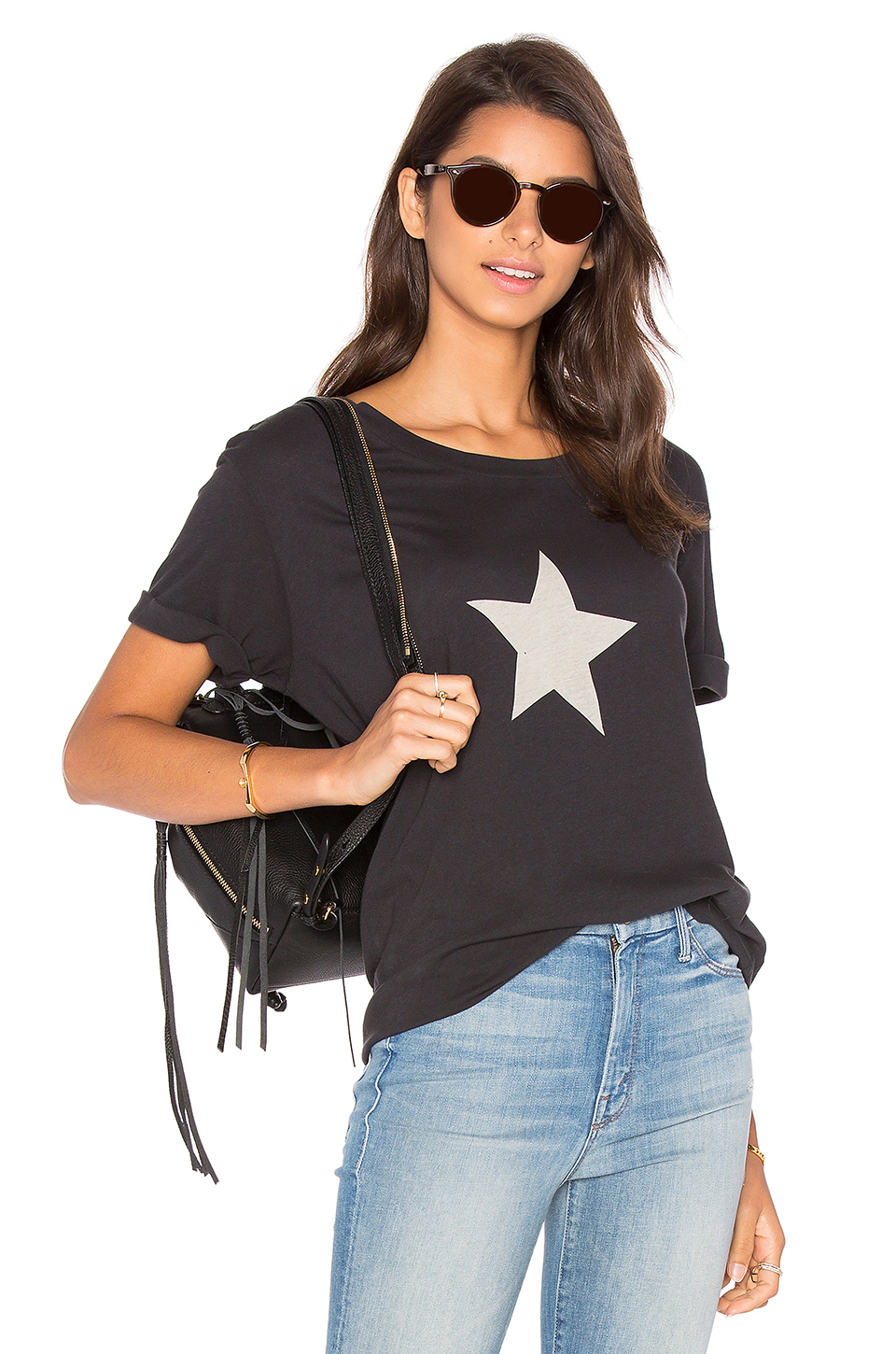 the oversized goodie goodie 图案t恤