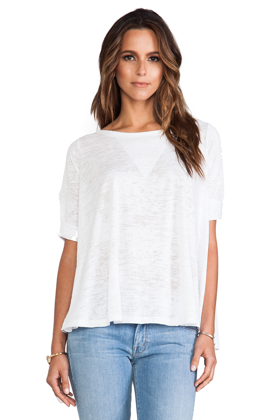 rialto 烂花面料 t恤